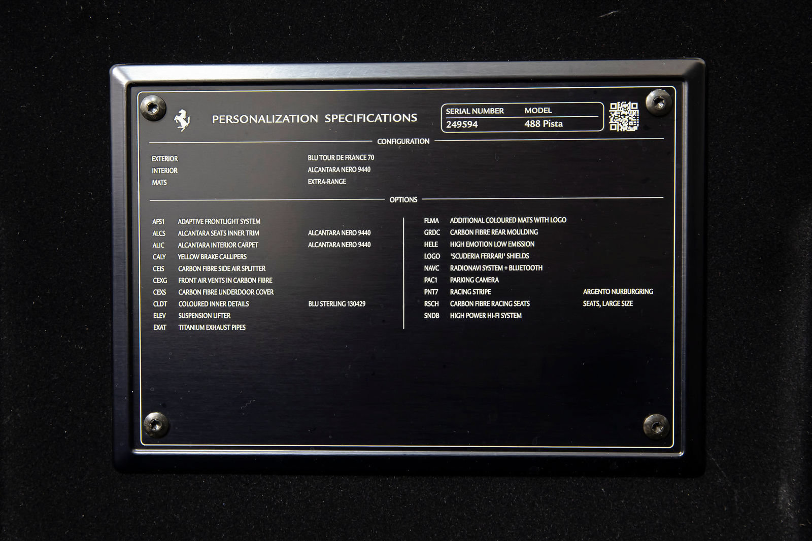 Certified 2020 Ferrari 488 Pista Coupe RWD image 33