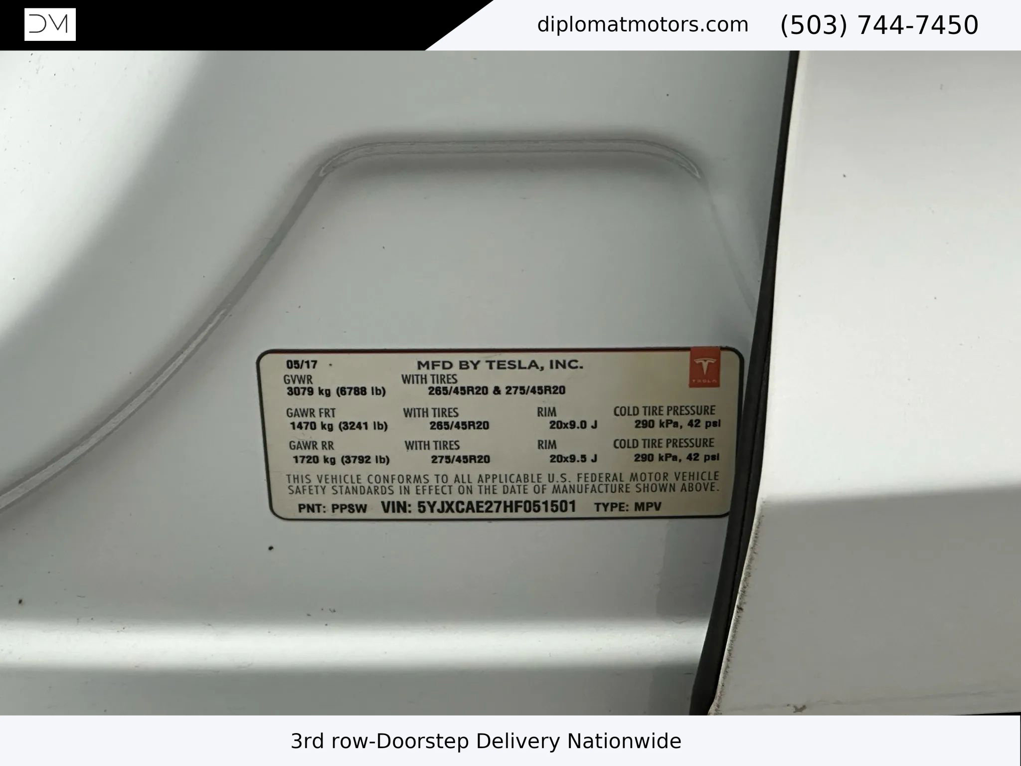 Used 2017 Tesla Model X 100D image 43