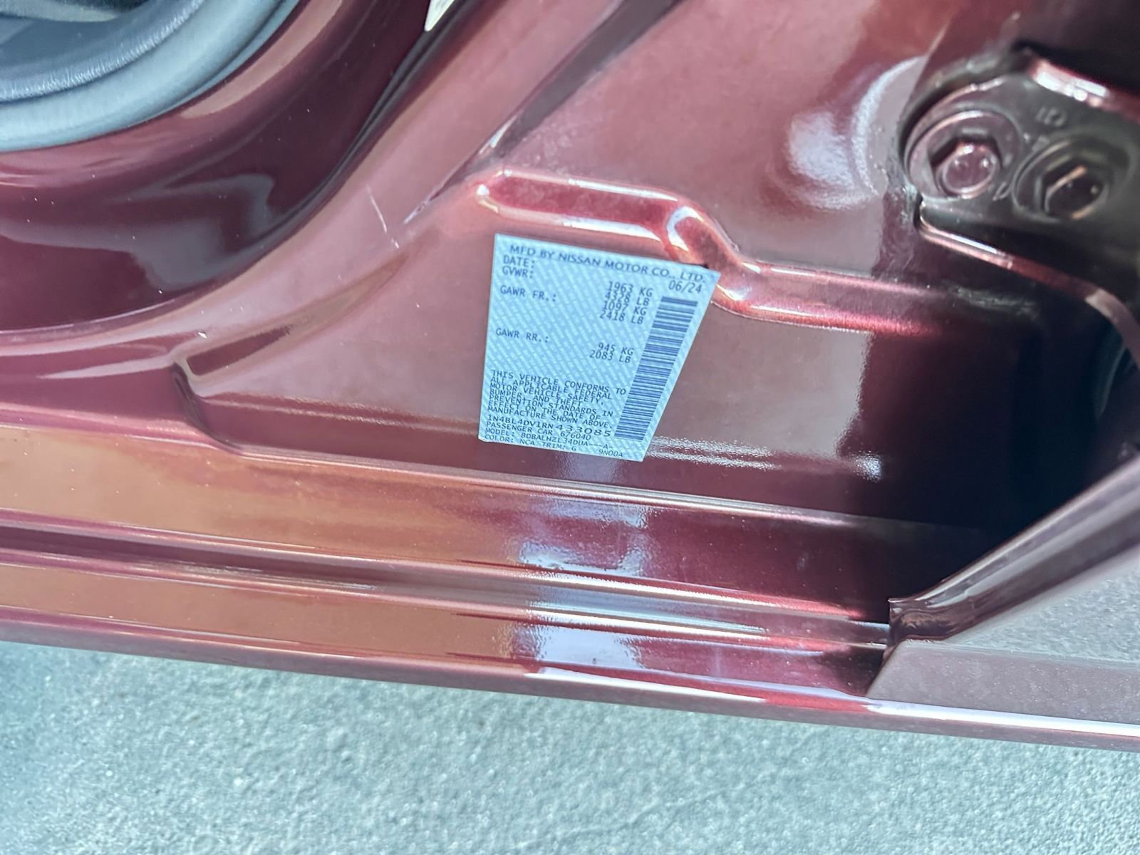 Used 2024 Nissan Altima 2.5 SV image 29