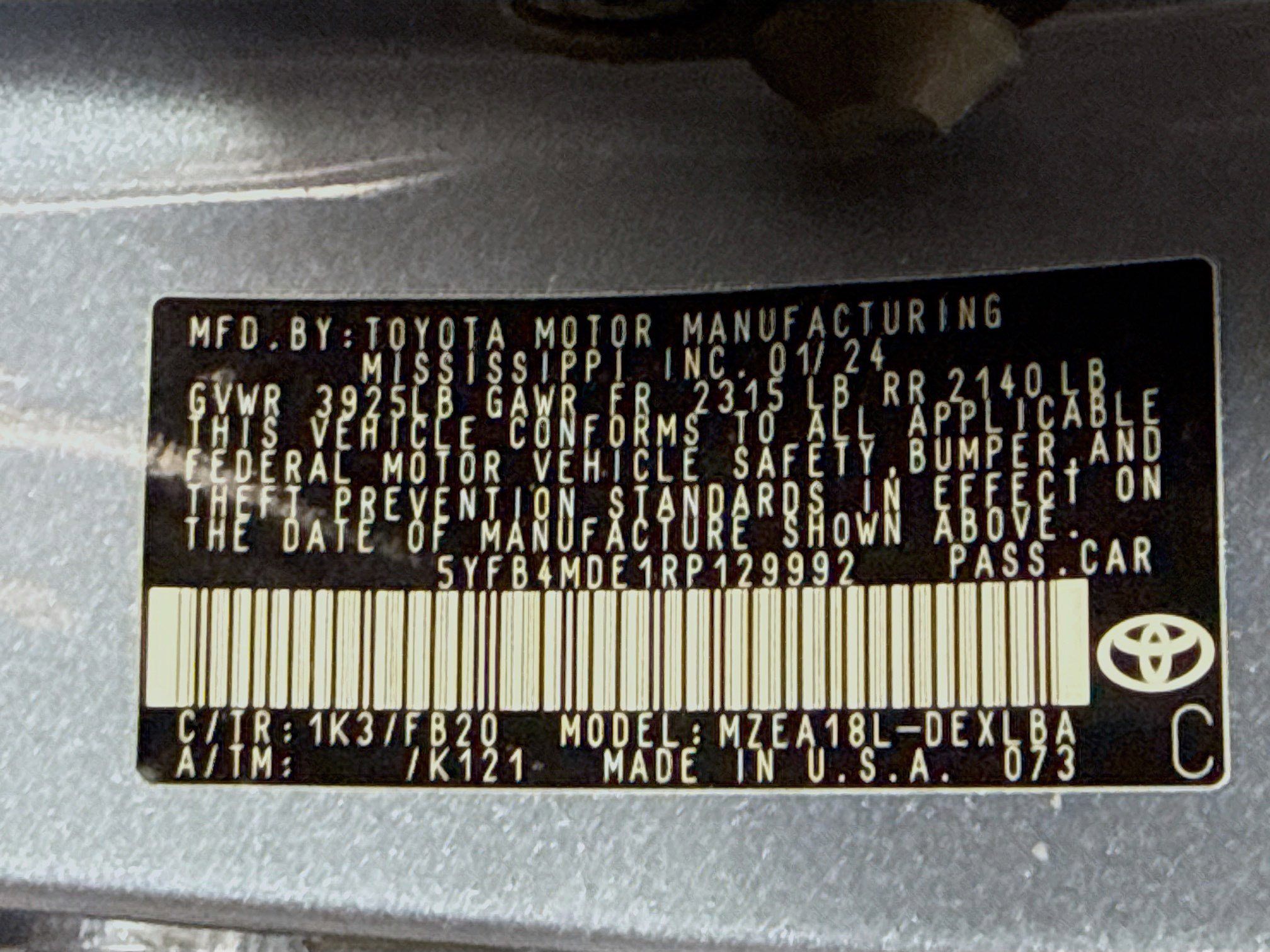 Used 2024 Toyota Corolla LE image 39