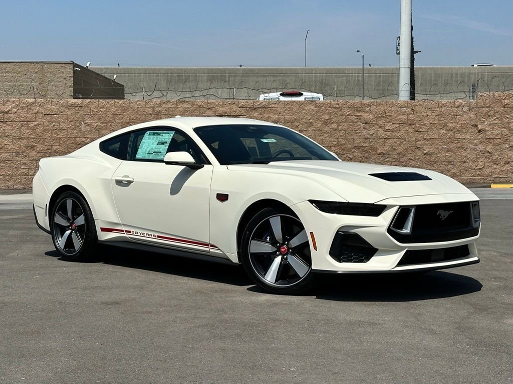 New 2025 Ford Mustang GT Premium w/ 60th Anniversary Package RWD image 1