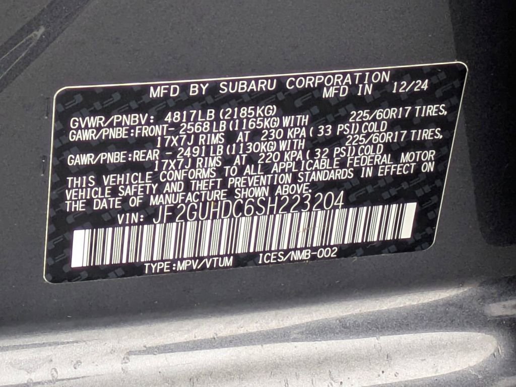 Used 2025 Subaru Crosstrek 2.0i Premium AWD/4WD image 41