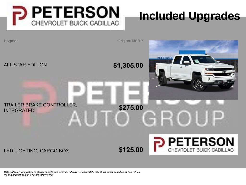 Used 2017 Chevrolet Silverado 1500 LT w/ All Star Edition AWD/4WD image 11