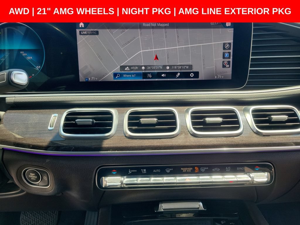 Used 2020 Mercedes-Benz GLE 350 4MATIC w/ AMG Line Exterior image 4