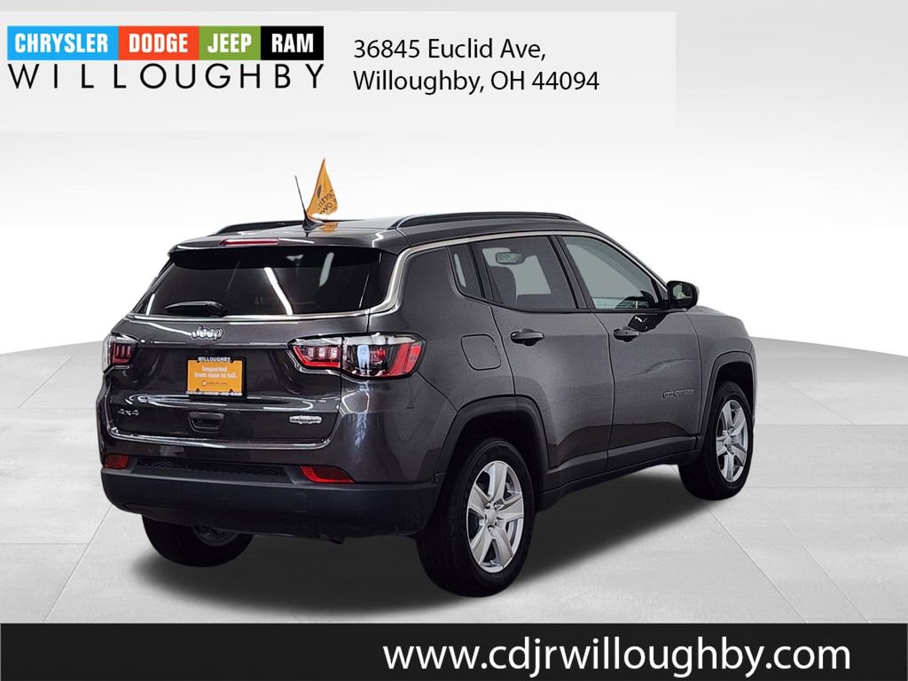 Certified 2022 Jeep Compass Latitude w/ Sun and Sound Group image 8