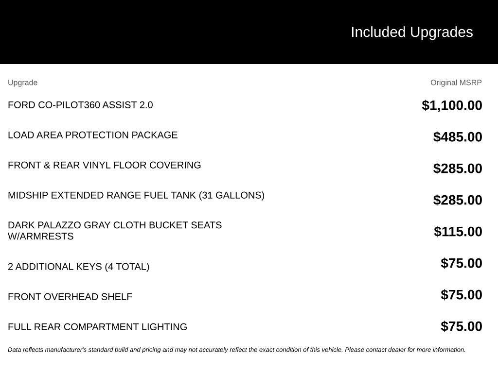 New 2026 Ford Transit 250 148 High Roof w/ Load Area Protection Package RWD image 16