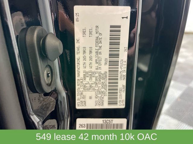 New 2026 Toyota Tundra SR5 image 25