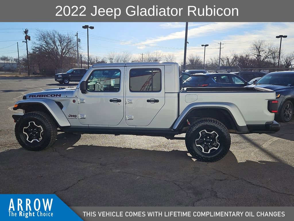 Used 2022 Jeep Gladiator Rubicon w/ LED Lighting Group image 7