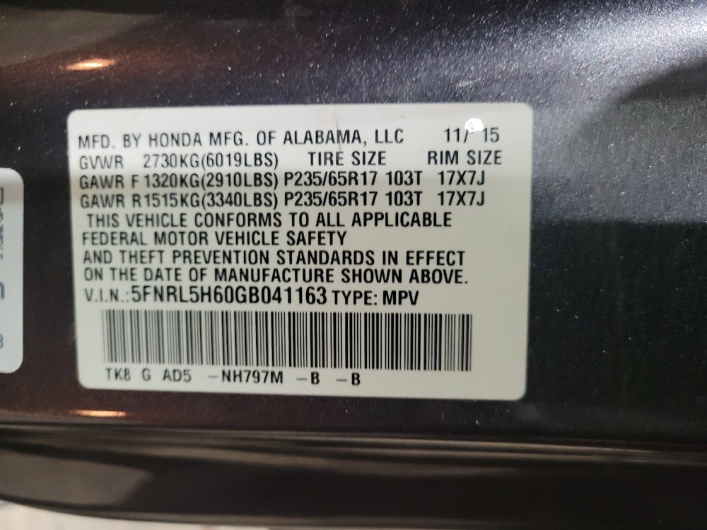 Used 2016 Honda Odyssey EX-L image 30
