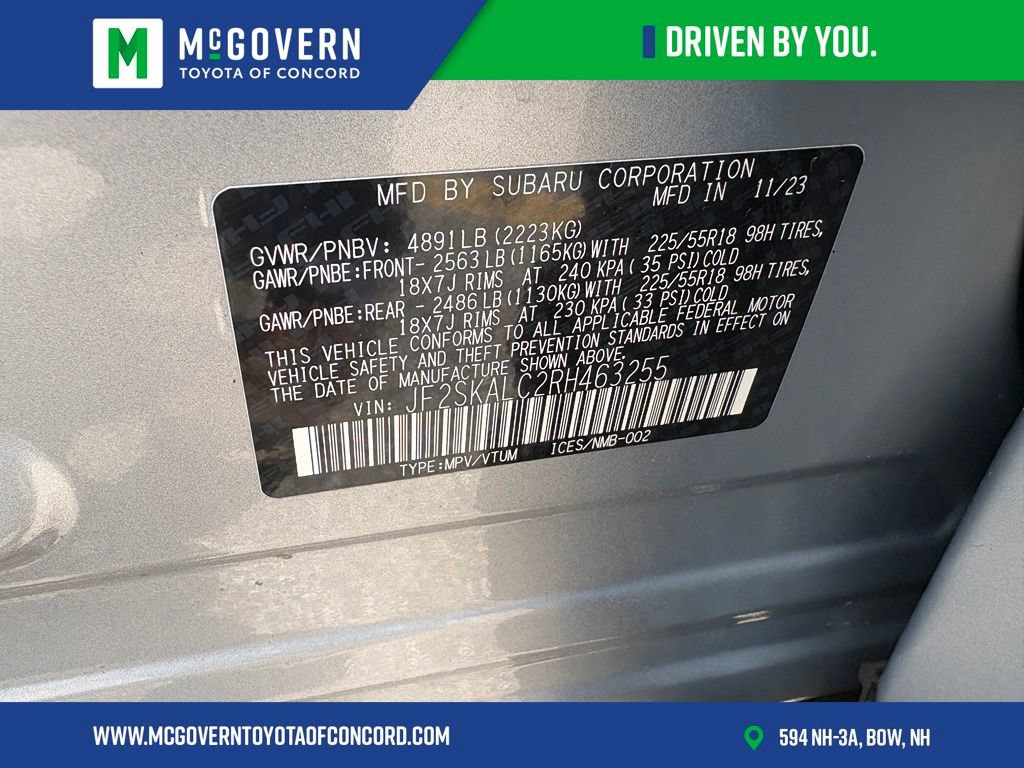 Used 2024 Subaru Forester Limited AWD/4WD image 46