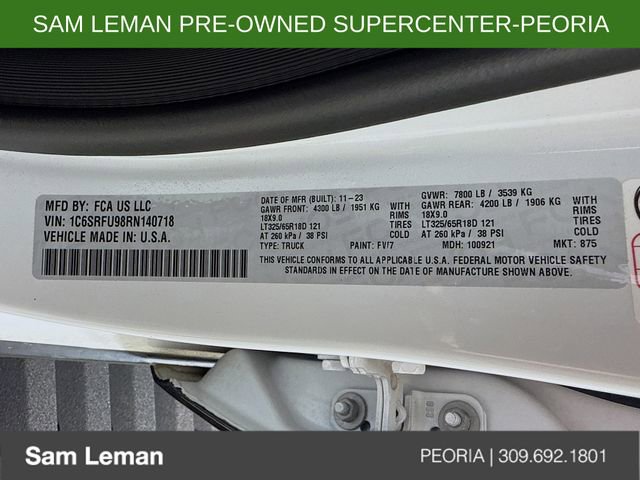 Used 2024 RAM 1500 TRX w/ TRX Level 2 Equipment Group image 38