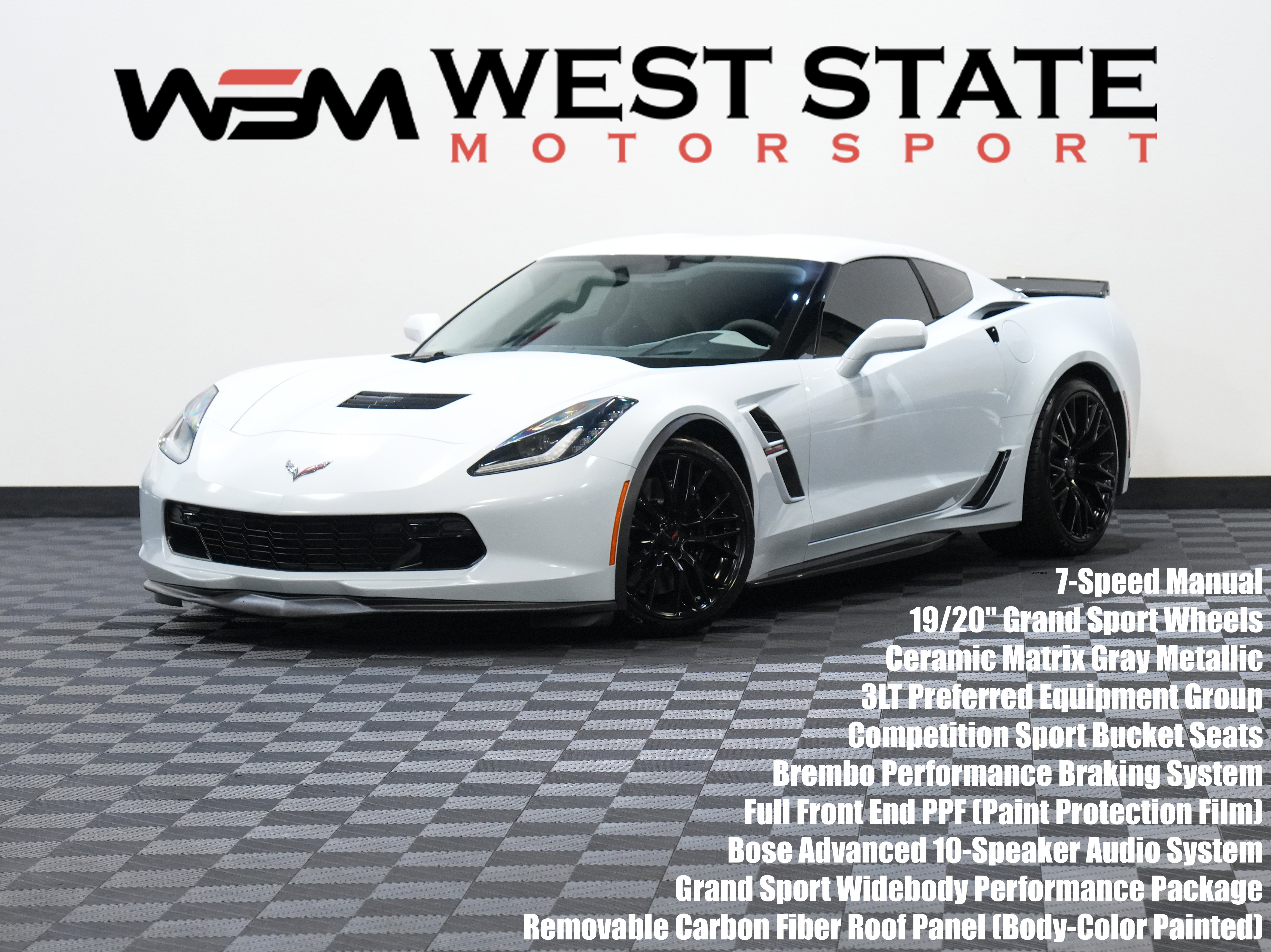 Used 2018 Chevrolet Corvette Grand Sport