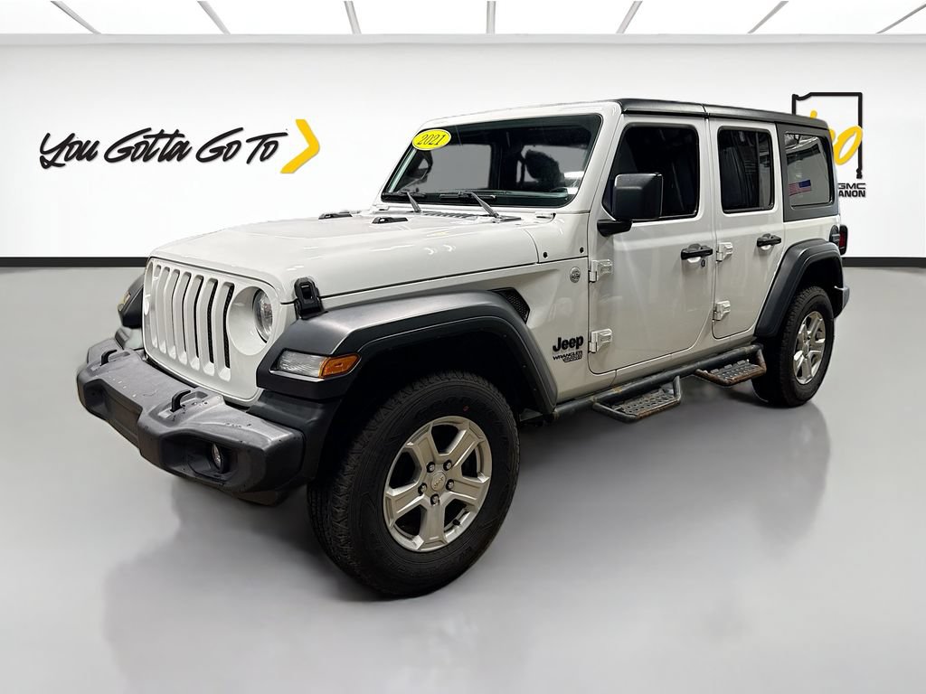 Used 2021 Jeep Wrangler Unlimited Sport AWD/4WD image 1