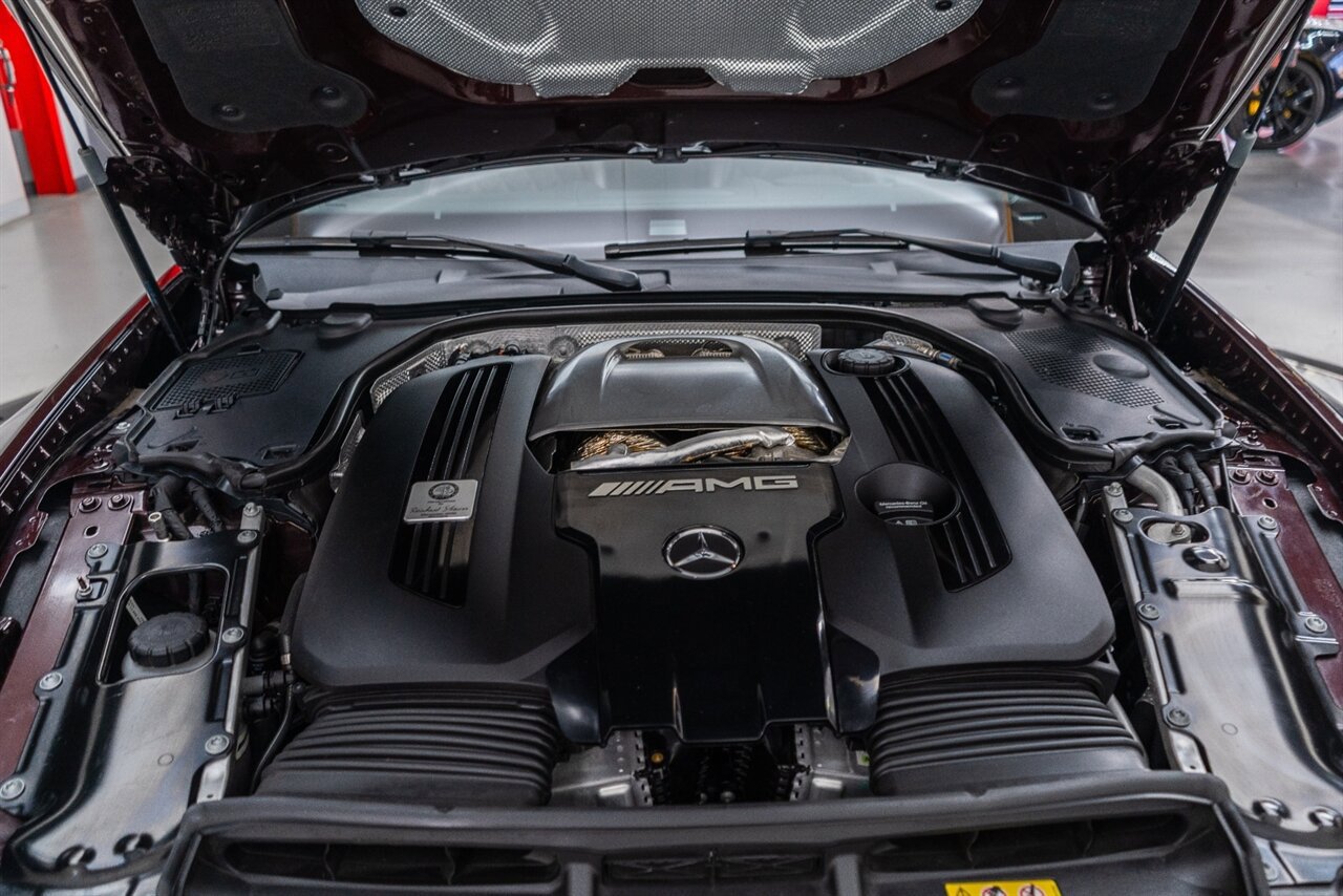 Used 2024 Mercedes-Benz SL 55 AMG 4MATIC w/ Manufactur Interior Package image 58