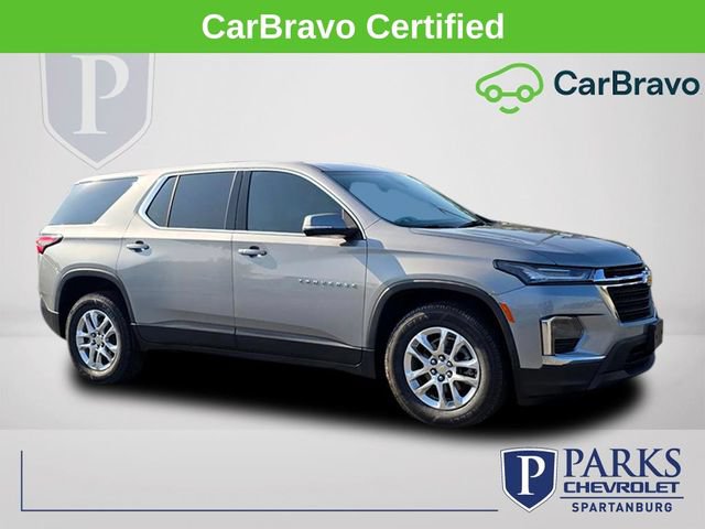 Certified 2023 Chevrolet Traverse LS w/ Safety Package