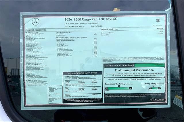 New 2026 Mercedes-Benz Sprinter 2500 image 17