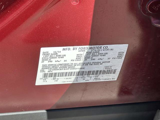 Used 2015 Ford Explorer Limited w/ Equipment Group 301A image 15