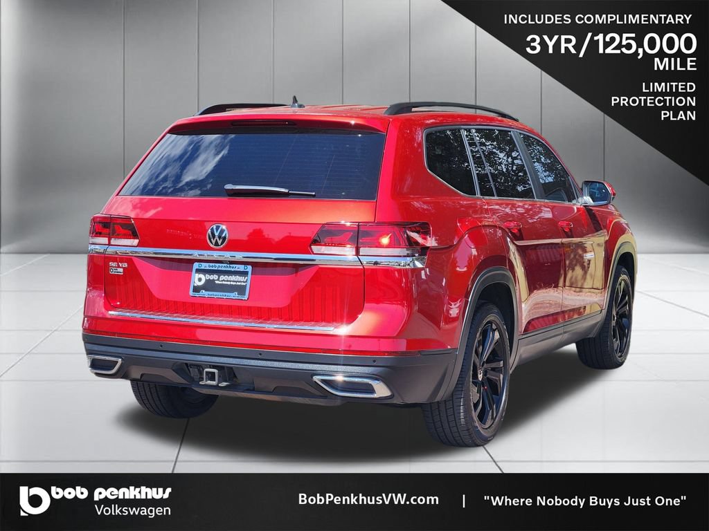 Used 2021 Volkswagen Atlas SE w/ Panoramic Sunroof Package FWD image 25
