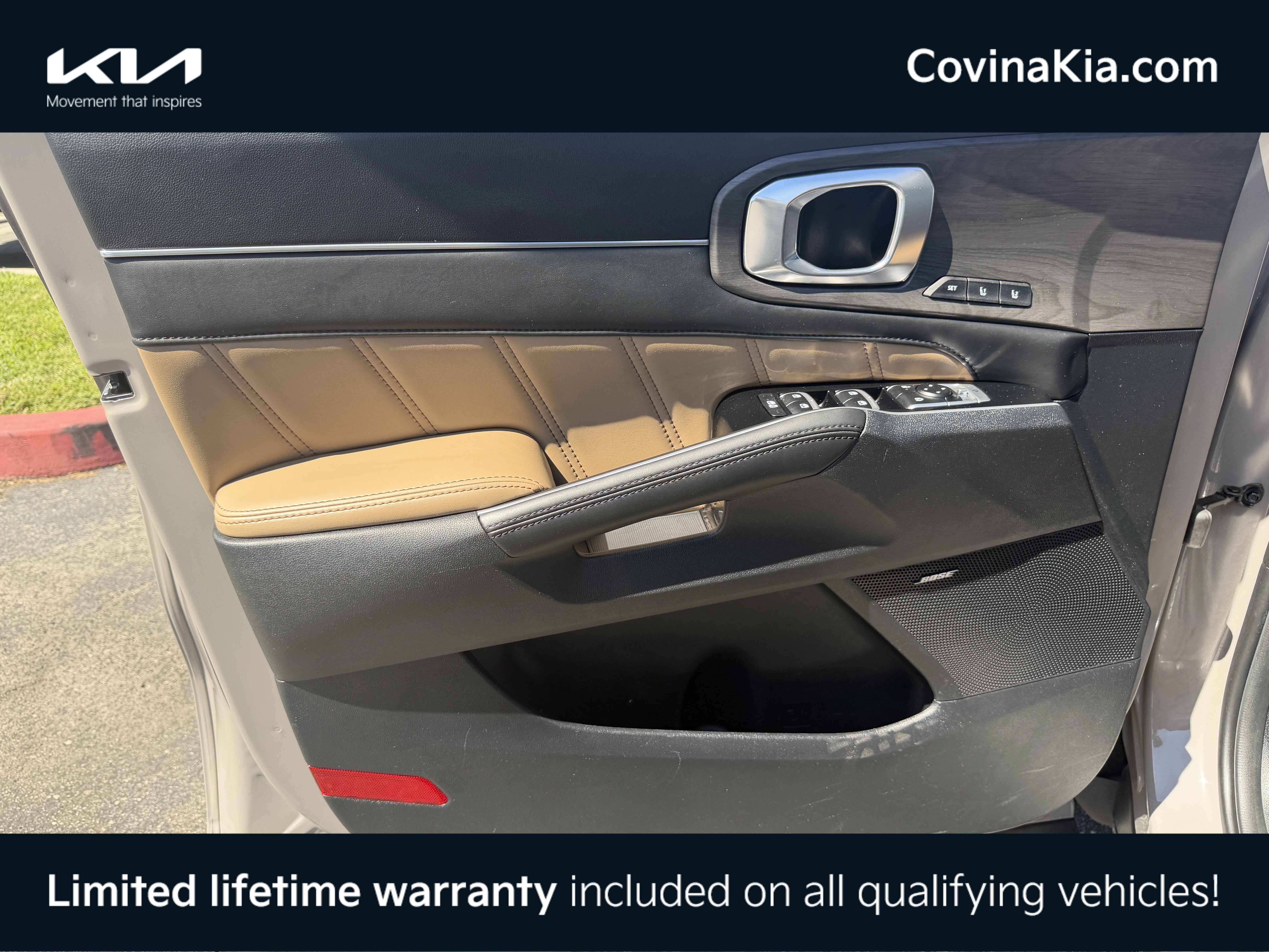 Certified 2025 Kia Sorento SX Prestige w/ Olive Brown Leather Package AWD/4WD image 13