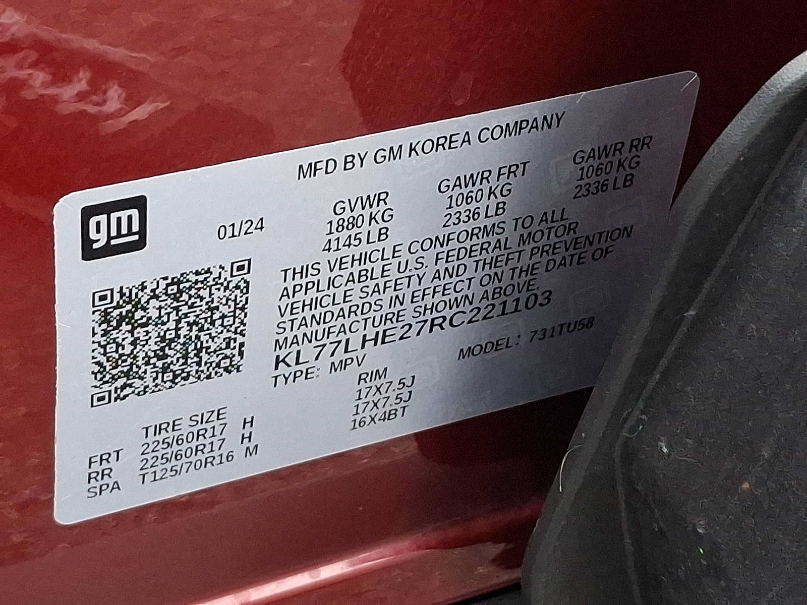Used 2024 Chevrolet Trax LT w/ Driver Confidence Package FWD image 26