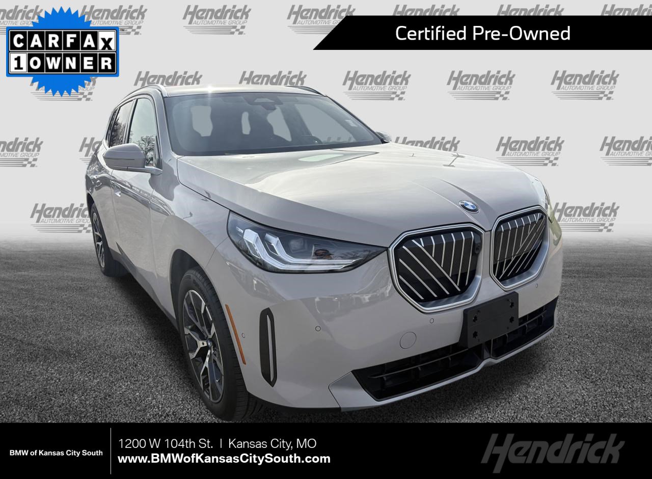 Certified 2025 BMW X3 xDrive30i