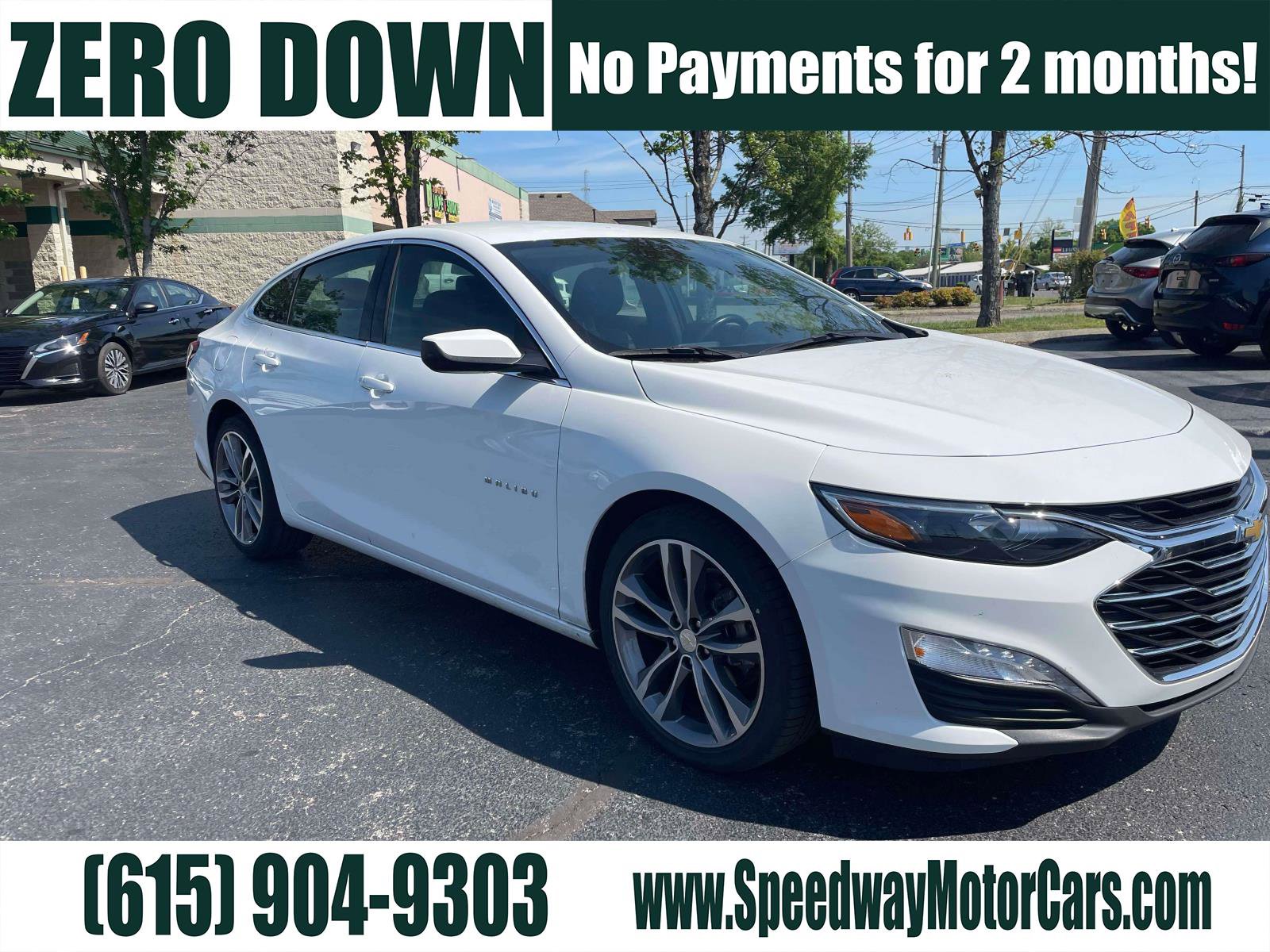 Used 2022 Chevrolet Malibu LT w/ Leather Package FWD image 1