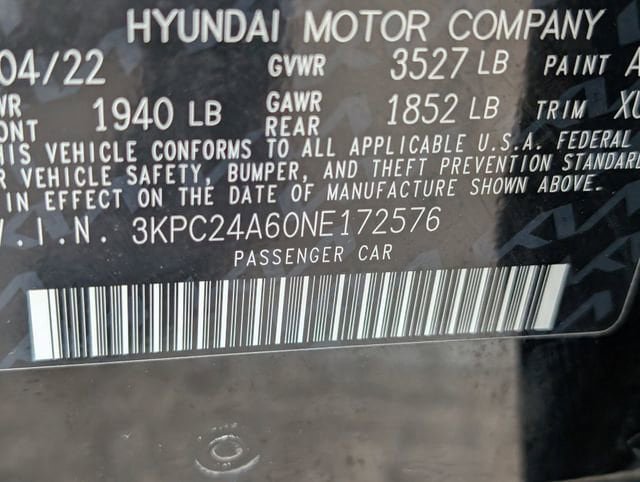 Used 2022 Hyundai Accent SE FWD image 28