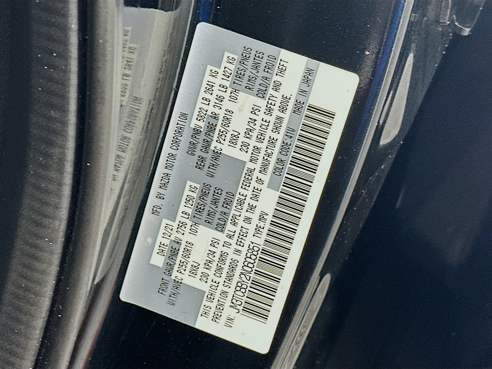 Used 2022 MAZDA CX-9 Sport AWD/4WD image 30