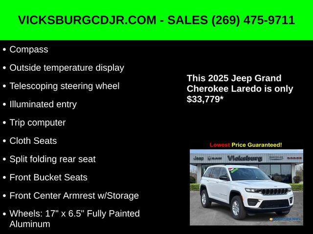 New 2025 Jeep Grand Cherokee Laredo image 27
