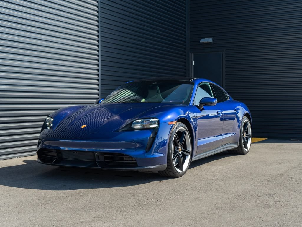 Used 2022 Porsche Taycan Turbo S AWD/4WD image 1