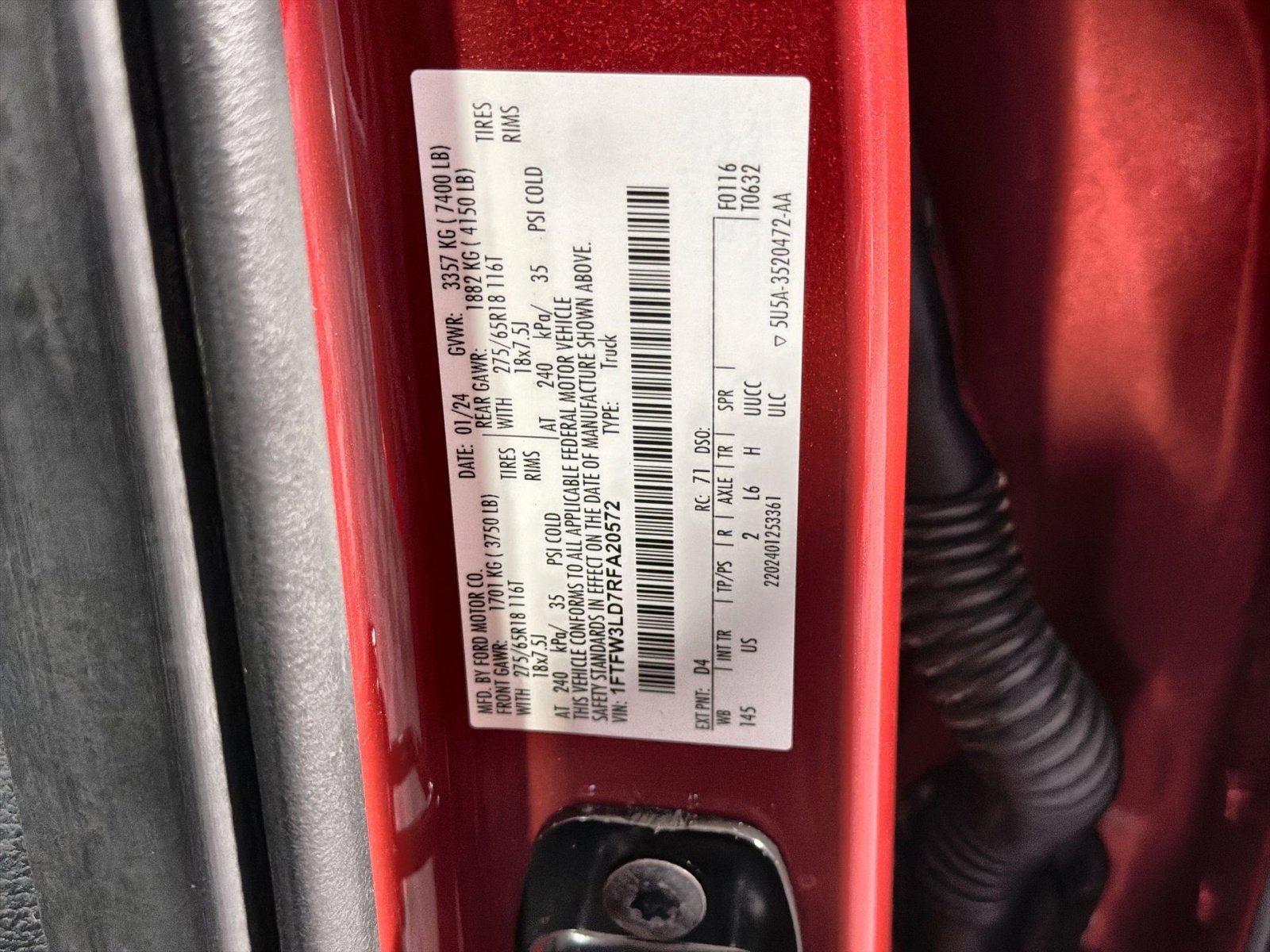 Used 2024 Ford F150 XLT w/ Equipment Group 302A MID image 48