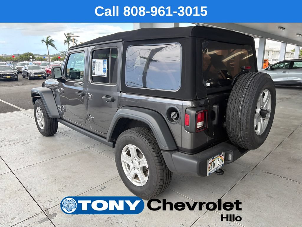 Used 2019 Jeep Wrangler Unlimited Sport S AWD/4WD image 3
