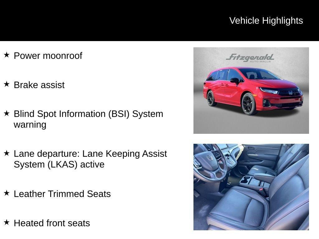 Used 2025 Honda Odyssey Sport-L image 9