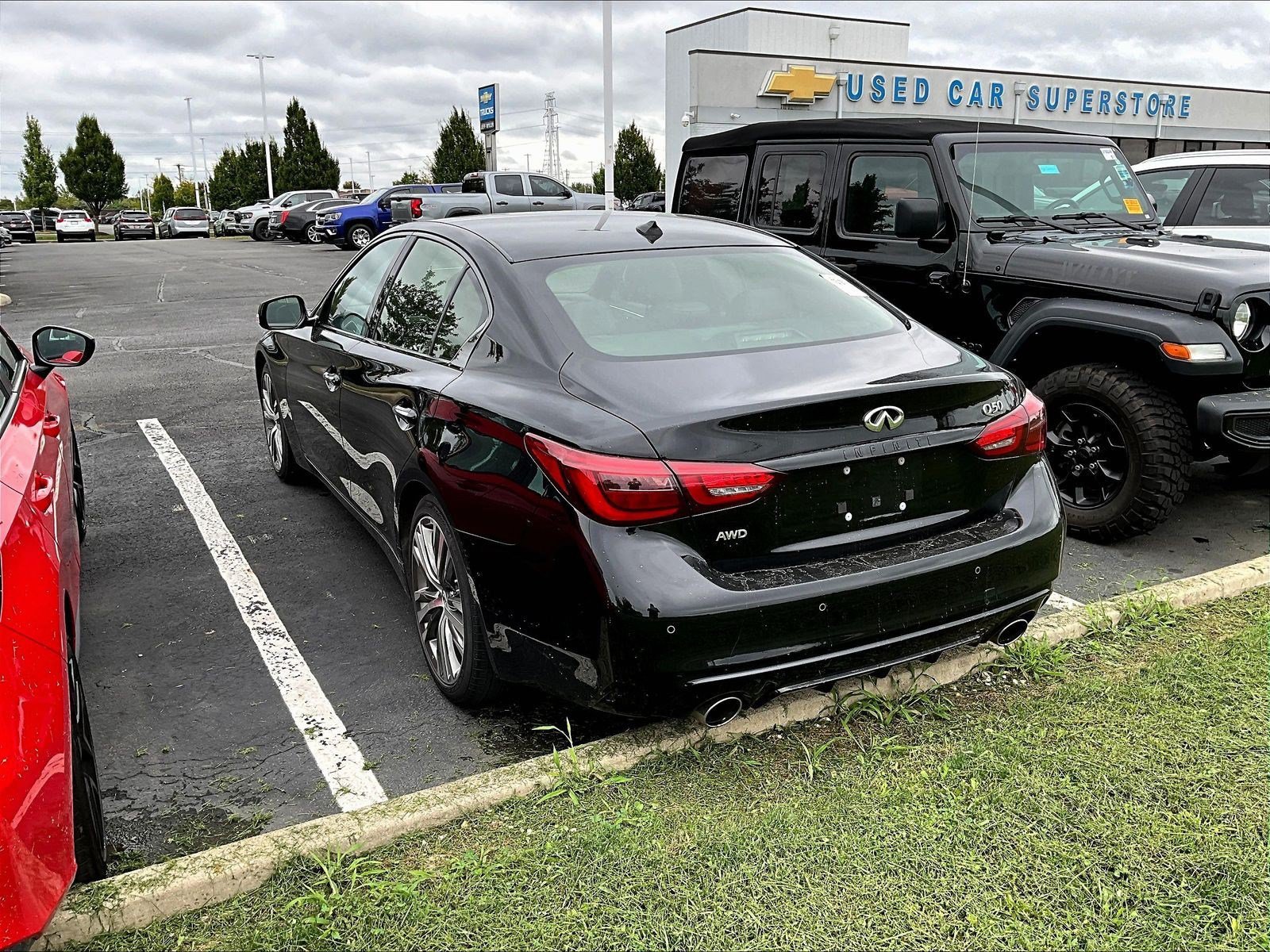 Used 2023 INFINITI Q50 Sensory AWD/4WD image 2