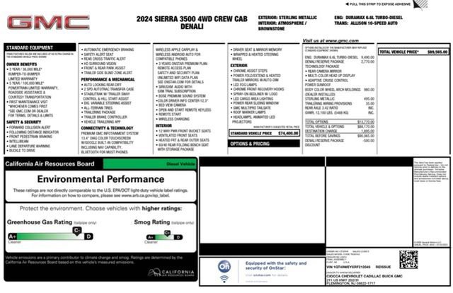 Used 2024 GMC Sierra 3500 Denali w/ Denali Reserve Package image 27