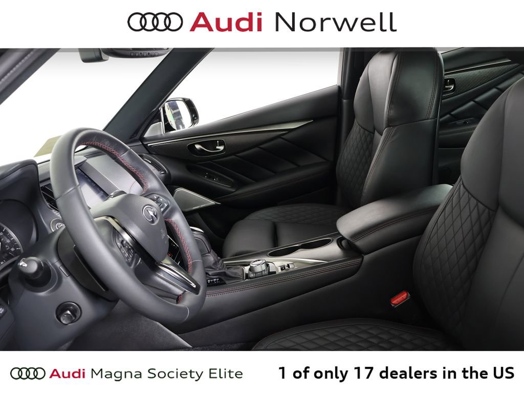 Used 2023 INFINITI Q50 Red Sport 400 w/ Black Opal Edition AWD/4WD image 18