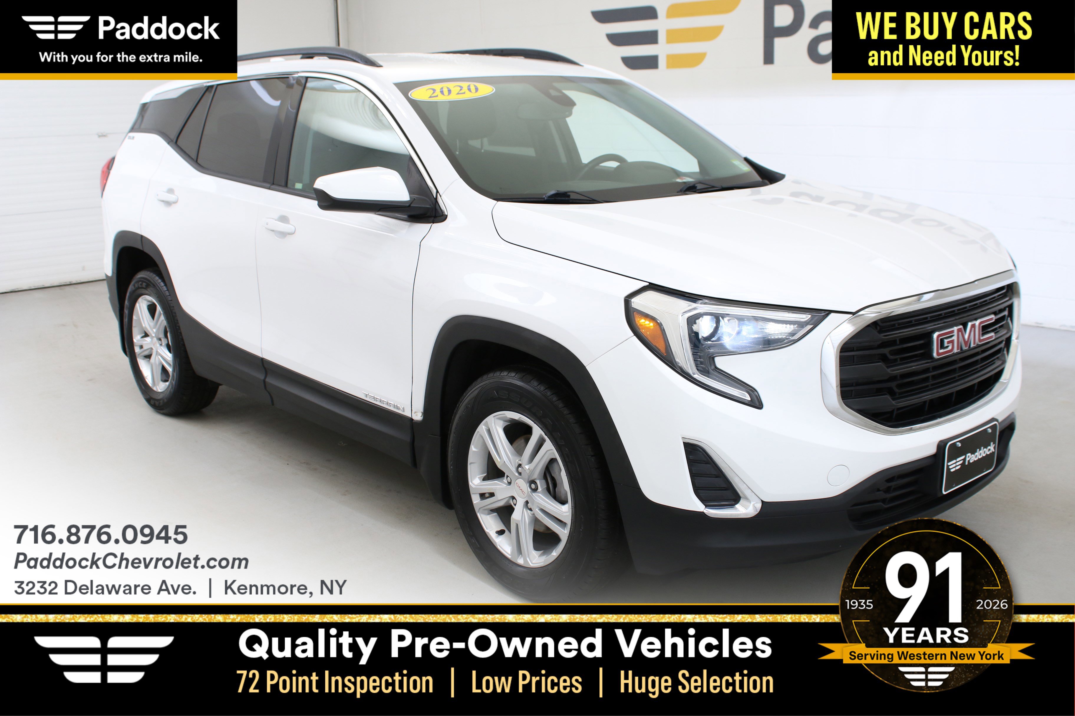 Used 2020 GMC Terrain SLE w/ Driver Convenience Package