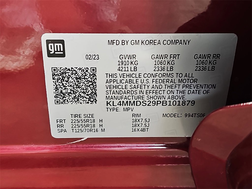 Certified 2023 Buick Encore GX Select w/ Sport Touring Package image 41