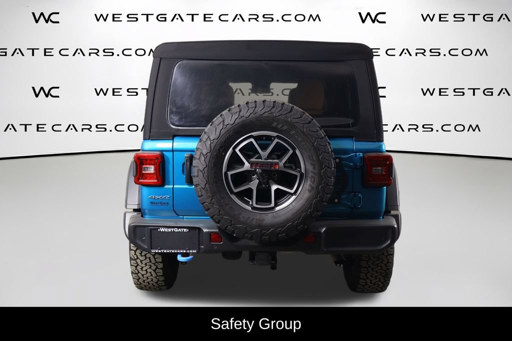 Used 2024 Jeep Wrangler Unlimited Rubicon 4xe w/ Safety Group AWD/4WD image 4