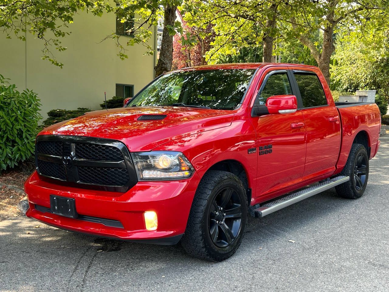 Used 2017 RAM 1500 Sport w/ Quick Order Package 26Q Night AWD/4WD image 1