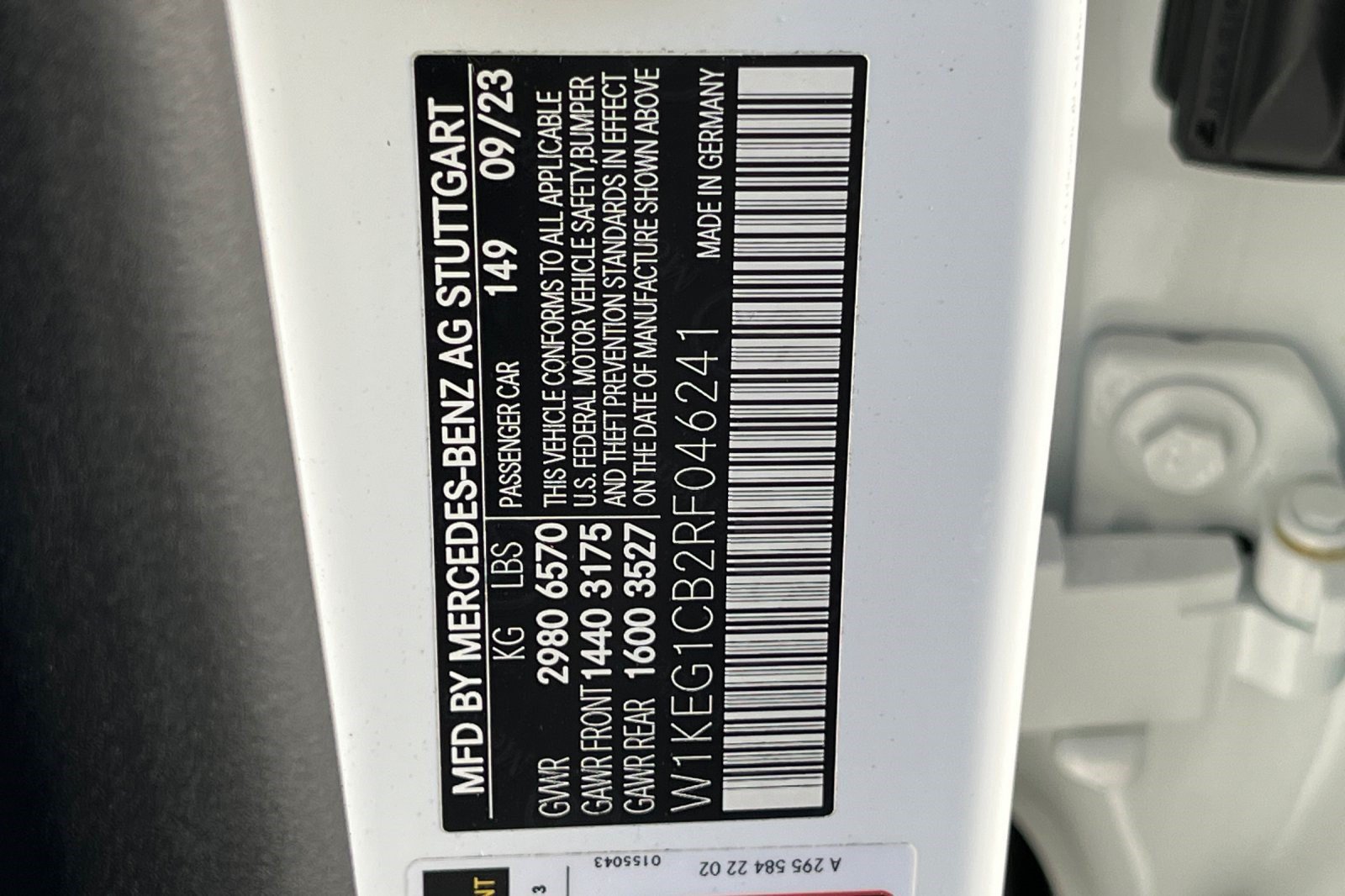 Used 2024 Mercedes-Benz EQE 350+ 4MATIC Sedan image 10