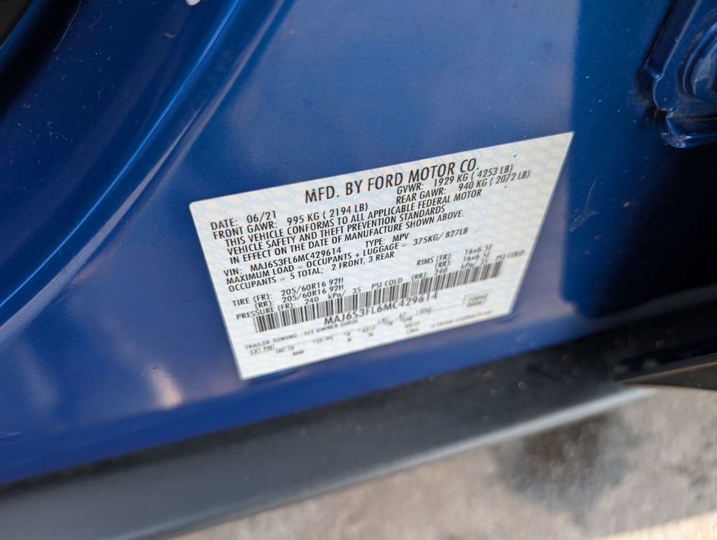 Used 2021 Ford EcoSport S image 48