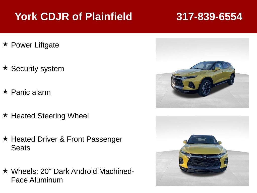 Used 2022 Chevrolet Blazer RS image 12