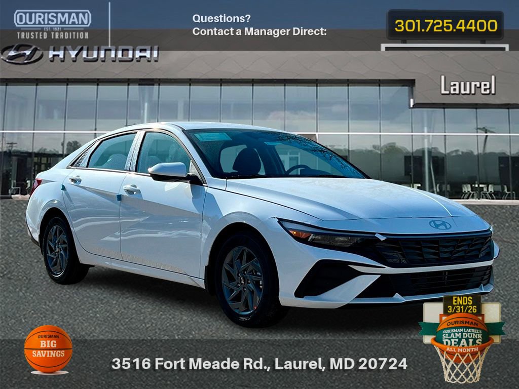 New 2026 Hyundai Elantra Blue image 1