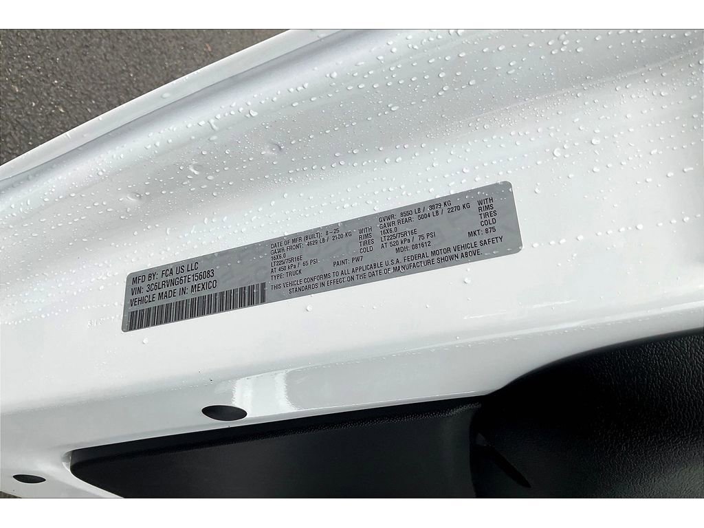 New 2026 RAM ProMaster 1500 image 13