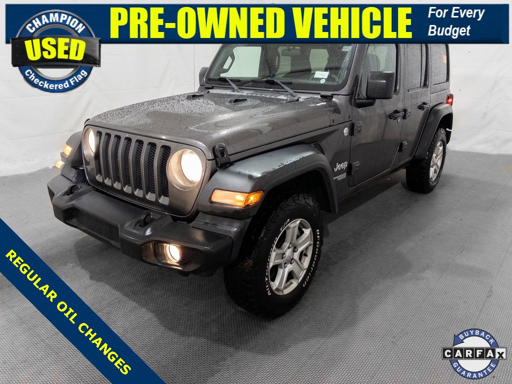 Used 2019 Jeep Wrangler Unlimited Sport S