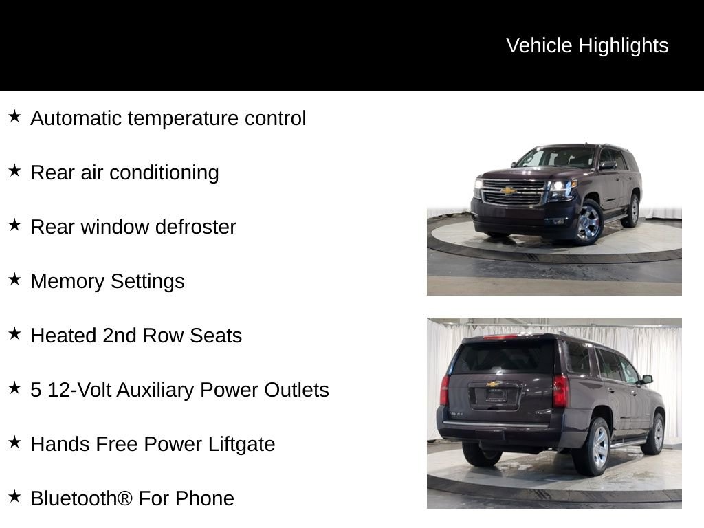 Used 2015 Chevrolet Tahoe LTZ image 32