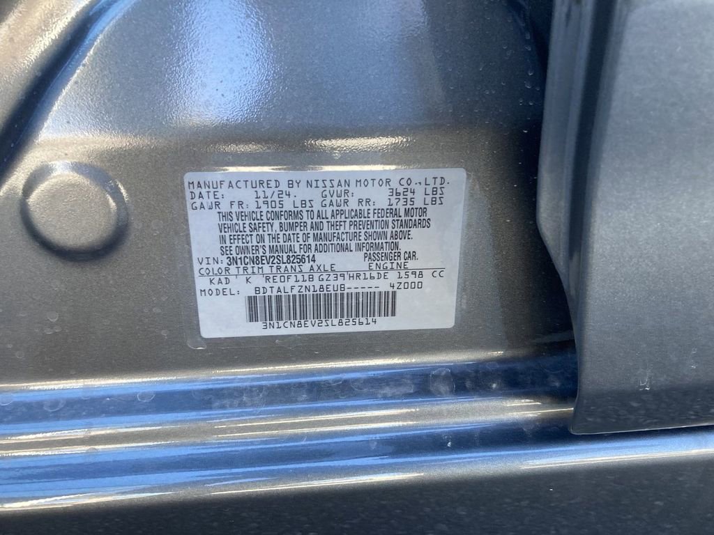 New 2025 Nissan Versa SV w/ Trunk Package image 45