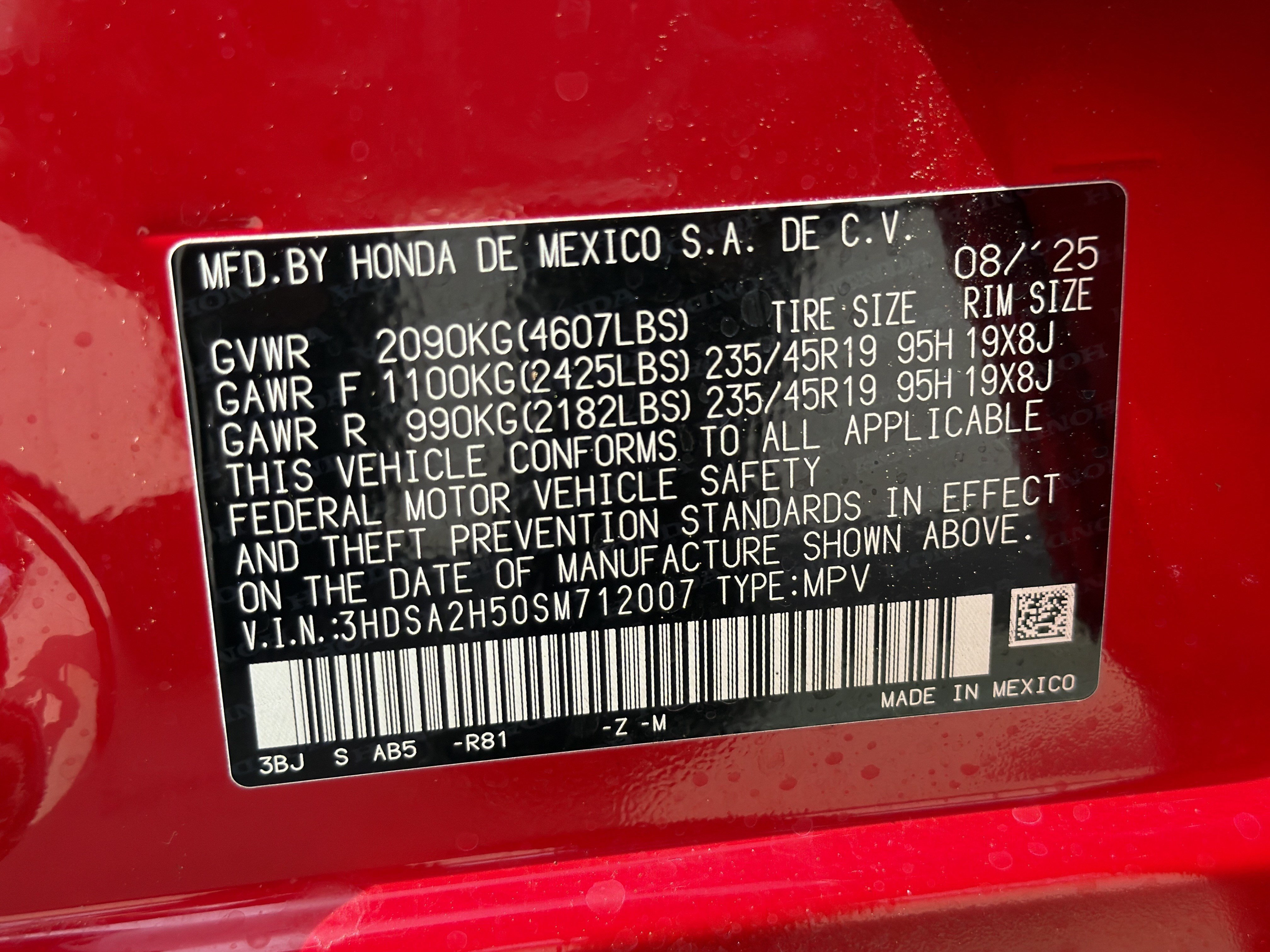Certified 2025 Acura ADX A-Spec AWD/4WD image 34