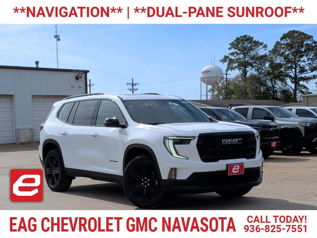 New 2026 GMC Acadia Elevation w/ Black Edition 360° Tour